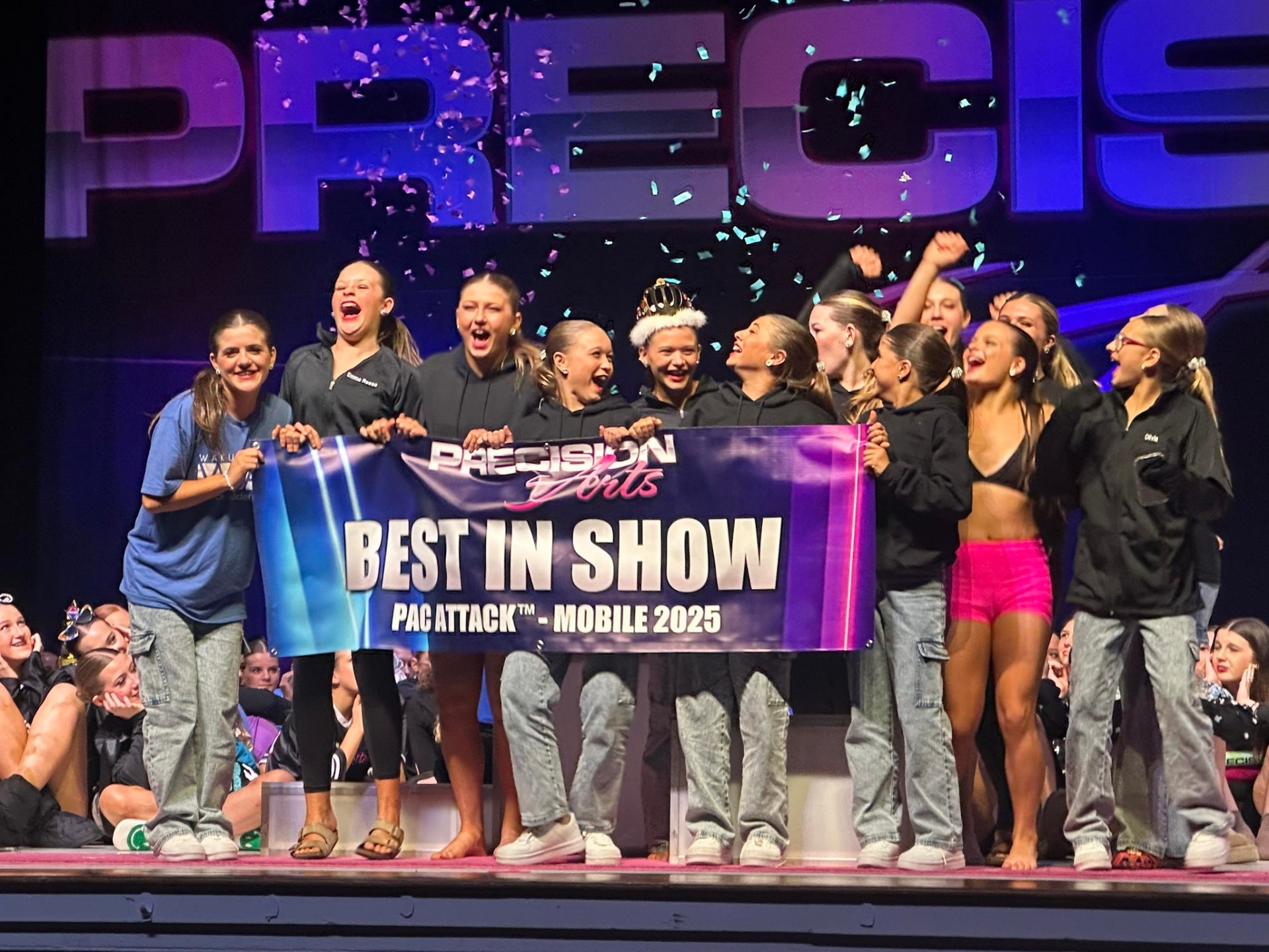 The Wakulla Company celebrating Best in Show at PAC Attack Mobile 2025